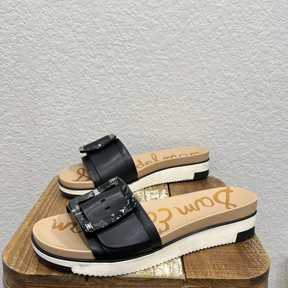 Sam Edelman Ariane Platform Slide Sandals Size 10 - Picture 5 of 8